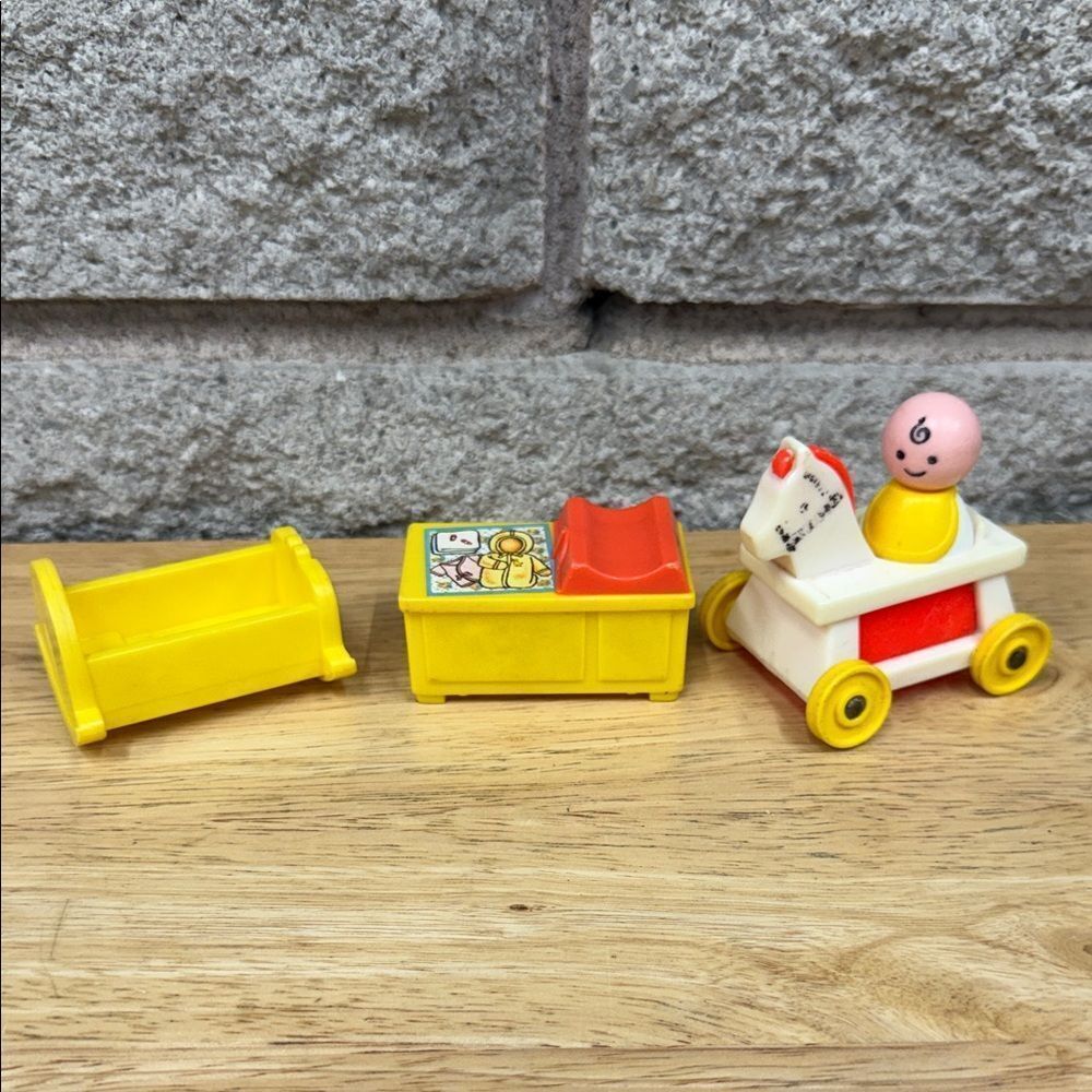 Vintage Fisher-Price Baby set